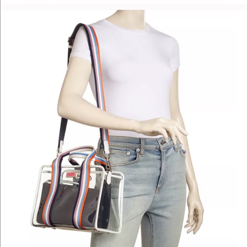 Kate Spade Sam See Through Medium Satchel